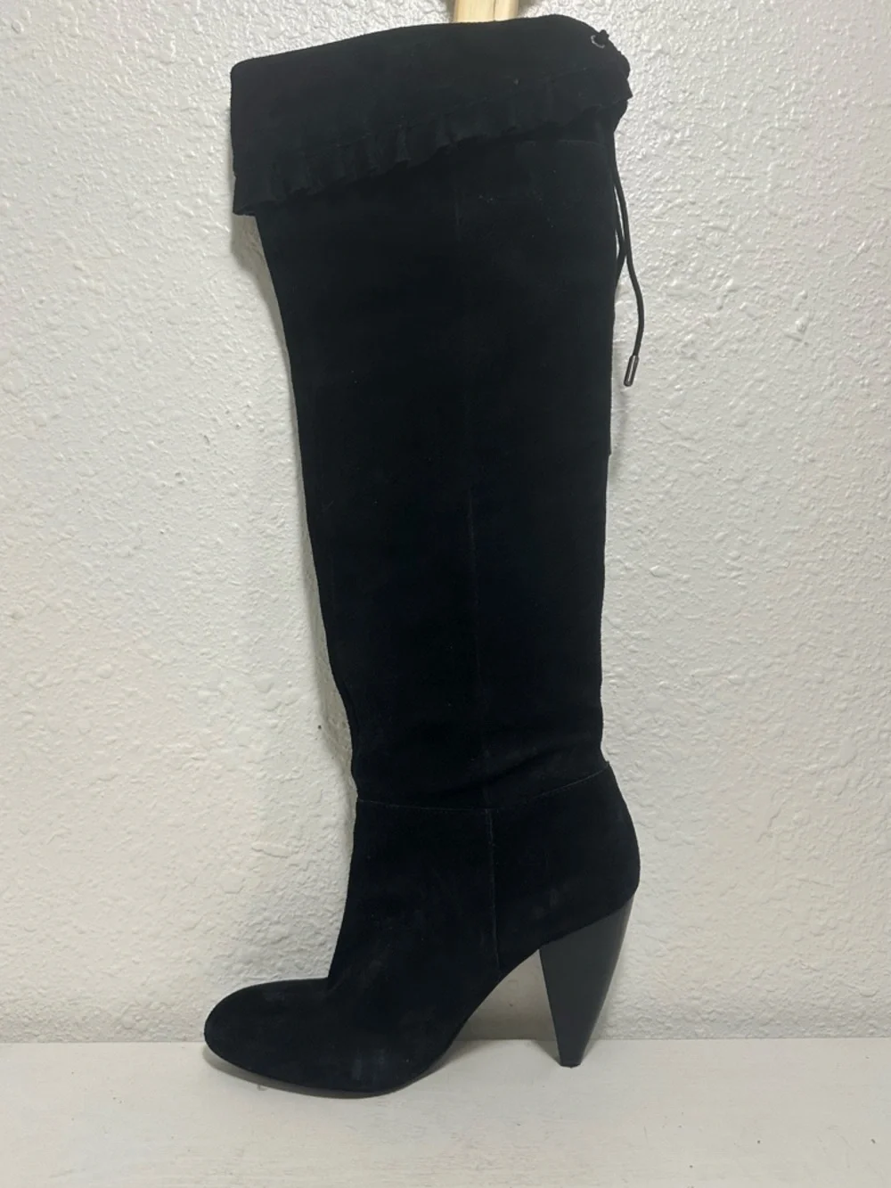 BCDG generation Black Suede Knee-High Women’s Boots
